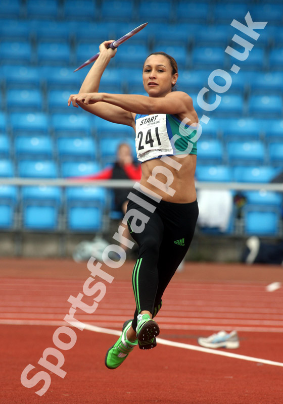 Jessica Ennis City of Sheffield), javelin, Northern Championships, Sport City Manchester